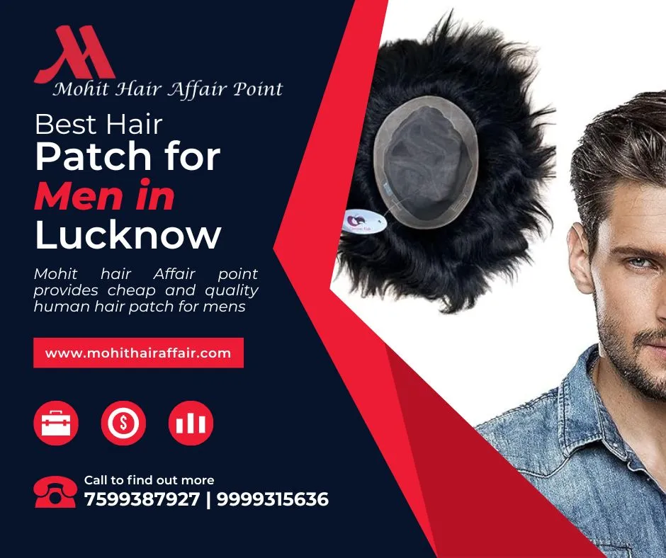 Buy a Hair Patch for Men in Lucknow at the Best Prices Here! 1 hair patch for men in lucknow