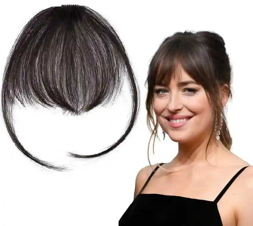 Transform Your Look - Mohit Hair Affair Point - Clip in Bangs 4 Hair Fringe Clip