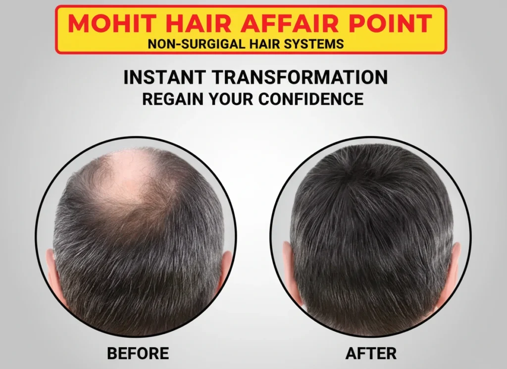 Non-Surgical Hair Systems: Why Custom is Better Than Ready-Made 2 Non-Surgical Hair System