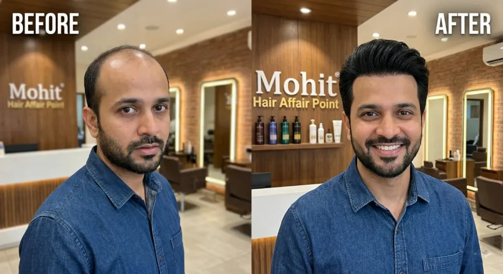 The Magic of Half Head Hair Wigs: Your Complete Guide to Perfect Hair 3 Half Hair Wig for Men