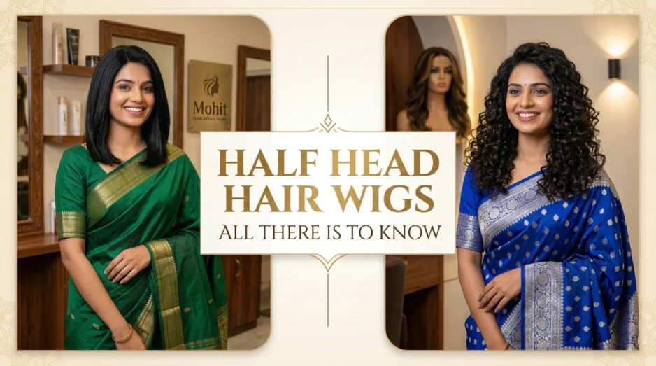 Half Head Hair Wigs